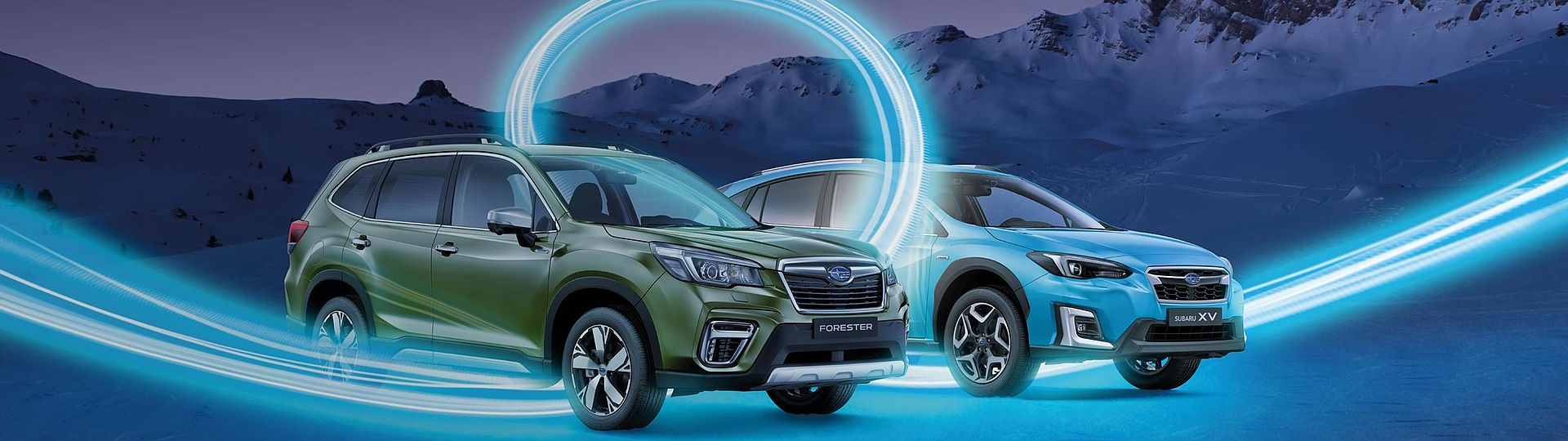 Subaru Forester und XV E-BOXER Hybrid